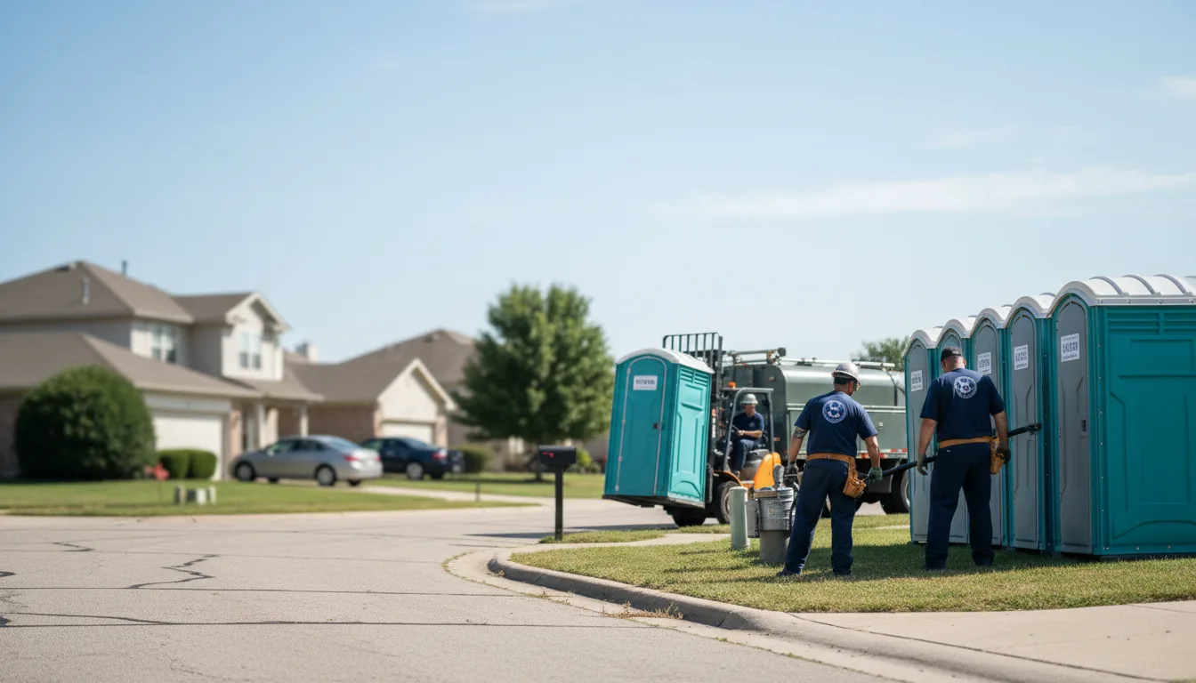 Porta Potty Rental in Fort Cobb, OK near me